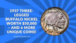 The Coveted 1937 Three-Legged Buffalo Nickel Worth $50,000 – And 6 More Unique Coins!