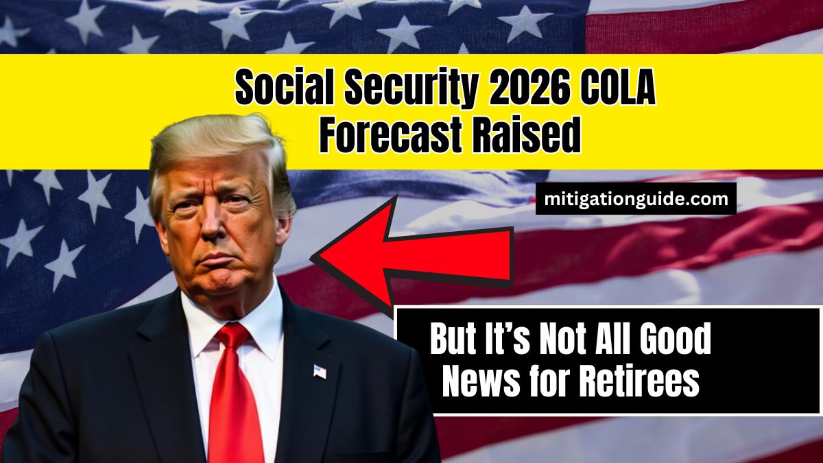 Social Security 2026 COLA Forecast Raised – But It’s Not All Good News for Retirees